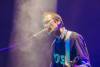 DIIV performing at the United Center in Chicago, photo by Josh Darr